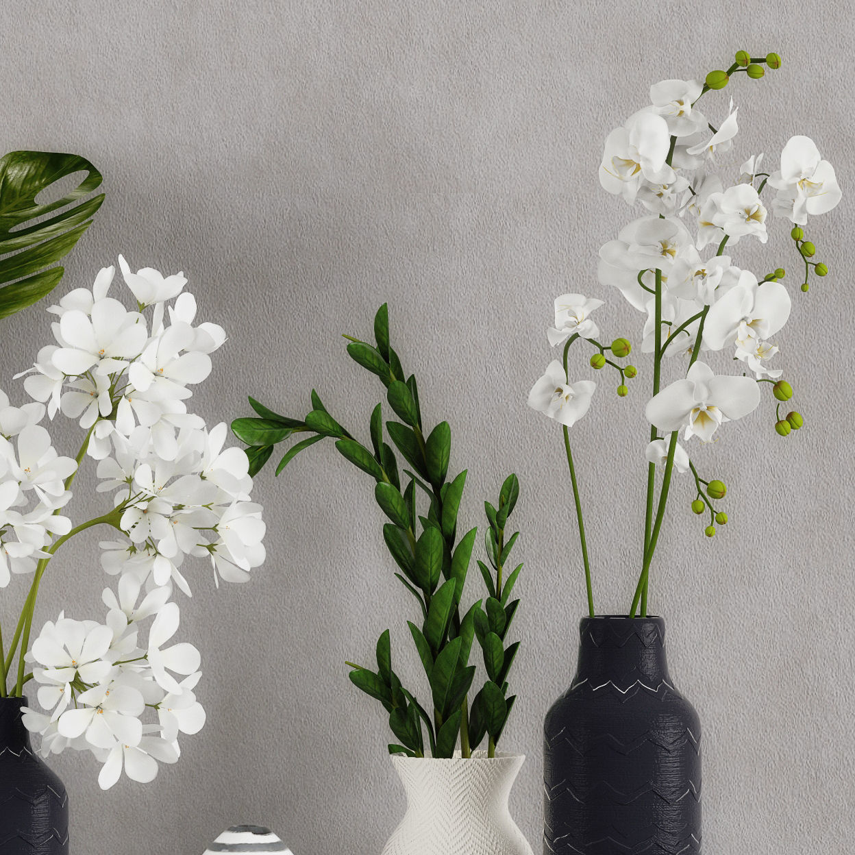 Decoration set 17 3D model_4