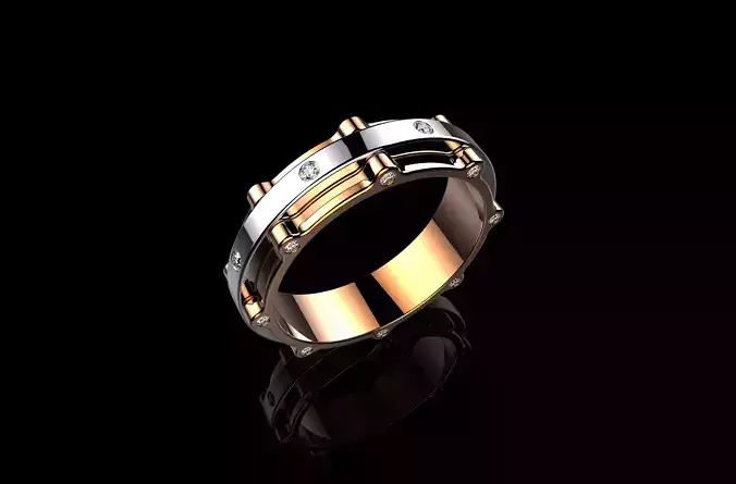 Mens Diamond Rings 18k