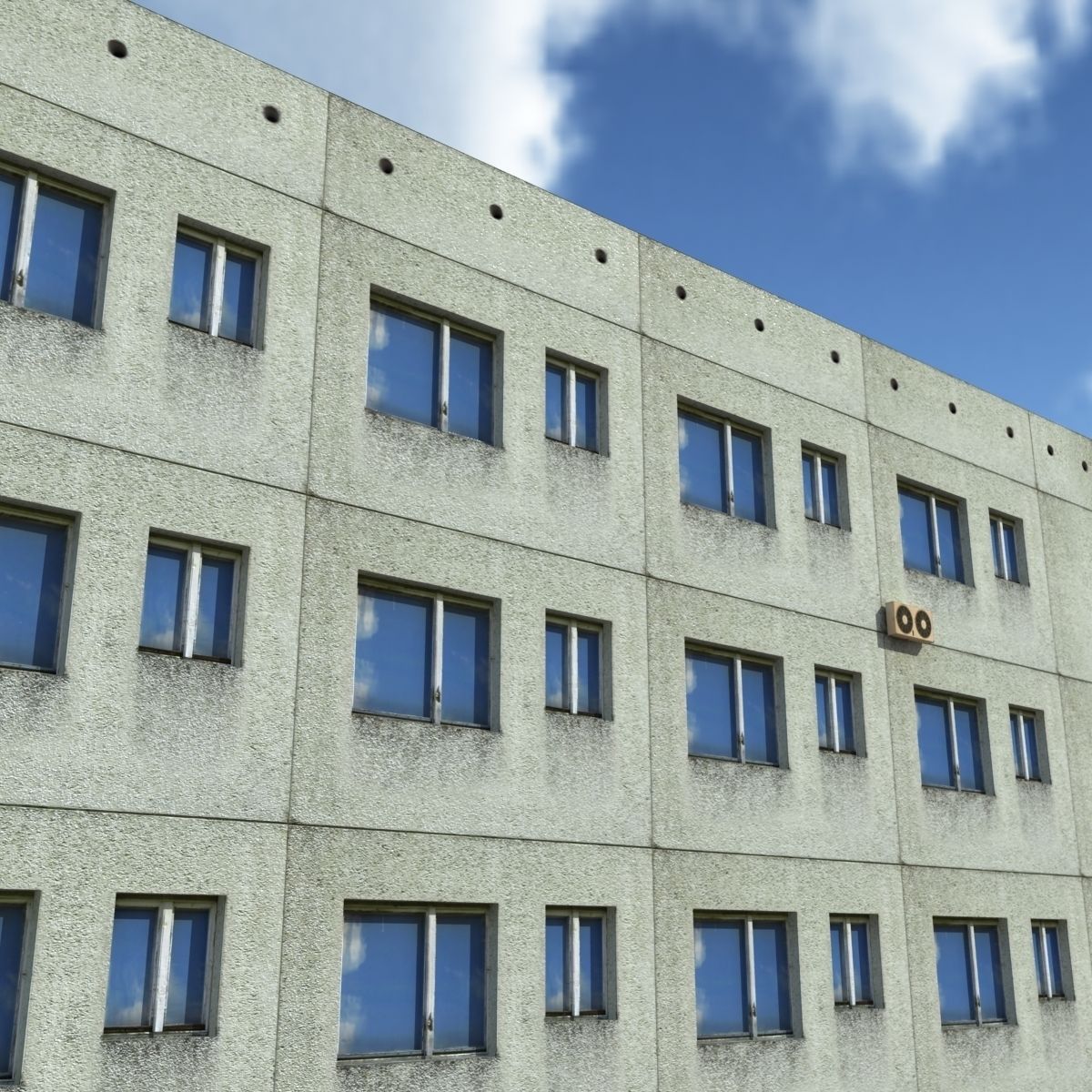 Residential Building 6 Low-poly 3D model_4