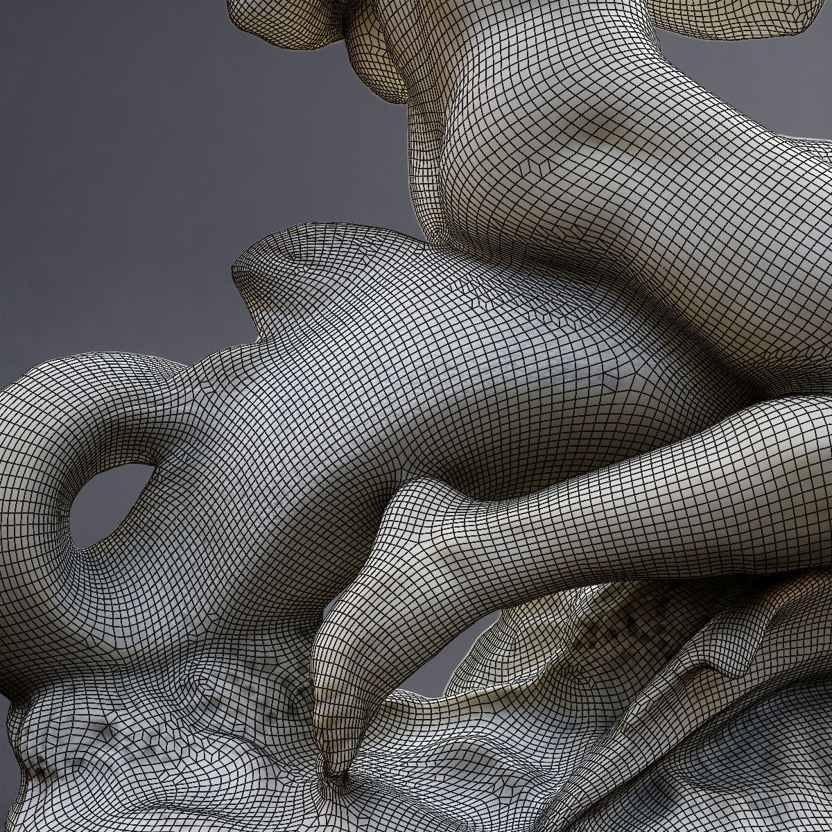 Arion assis sur le dauphin Orsay 3D print model_2