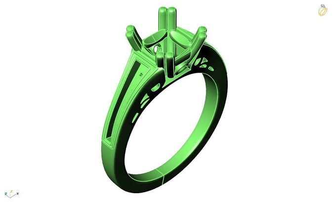 Engagement Ring-12  3D print model