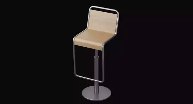 Photorealistic  Bar Stool