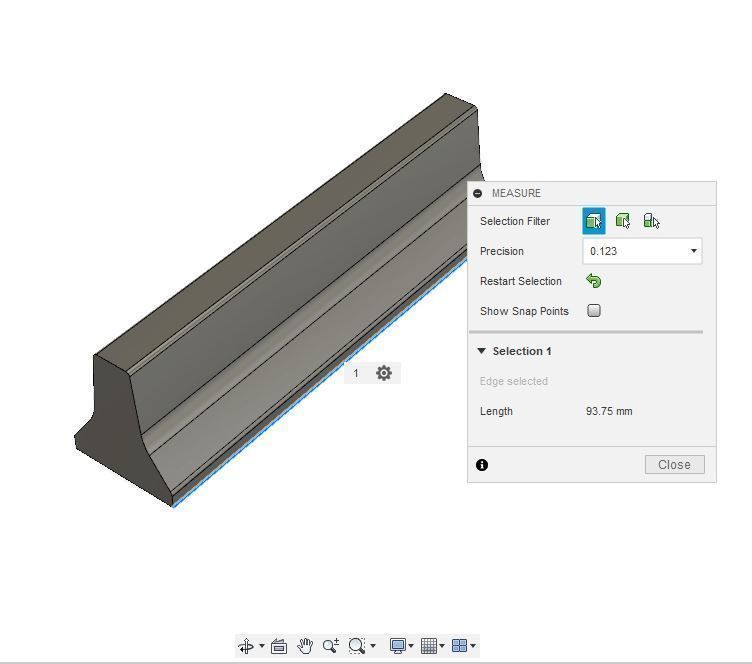 1-32 Scale concrete jersey barrier for print Free 3D print model_3