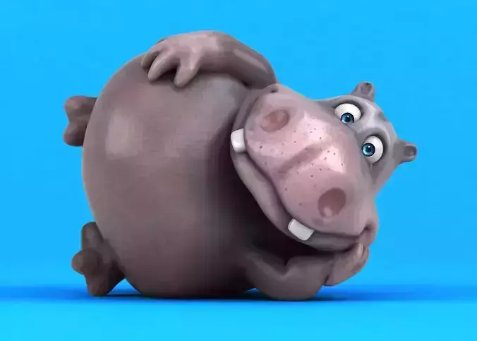 Fun cartoon HIPPO