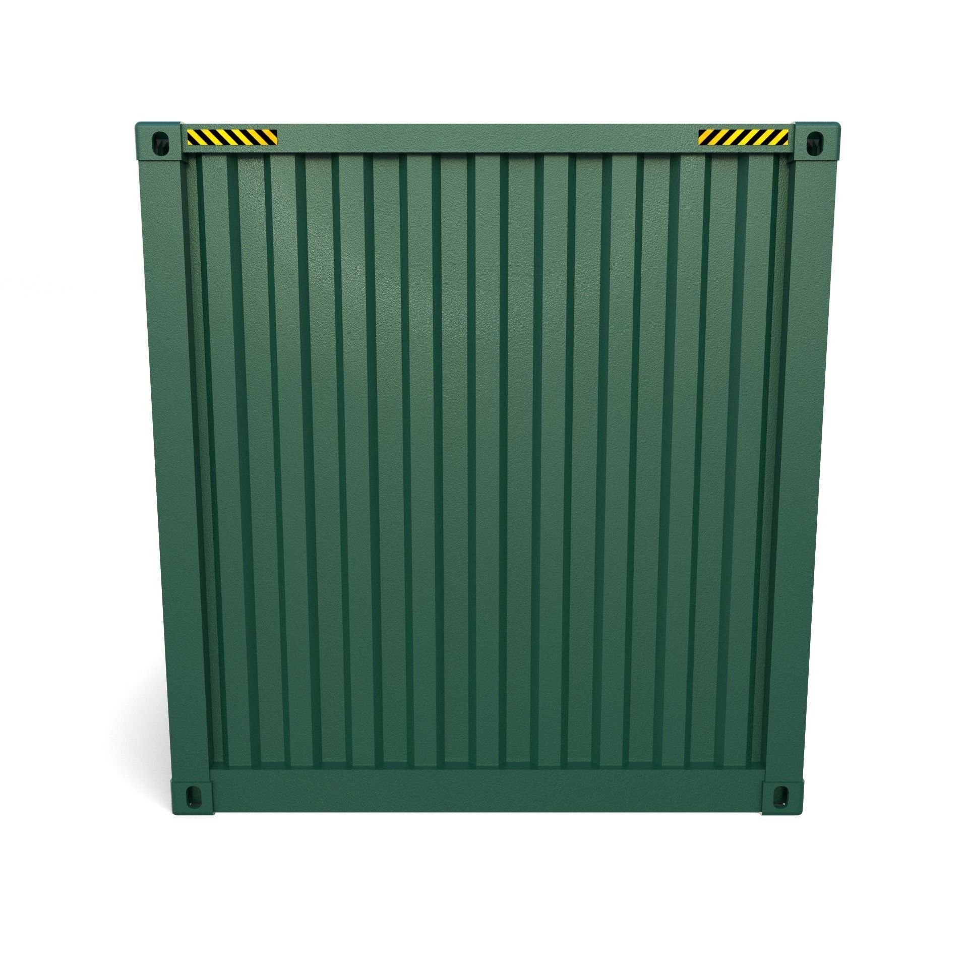 10ft Shipping Container 3D model_8