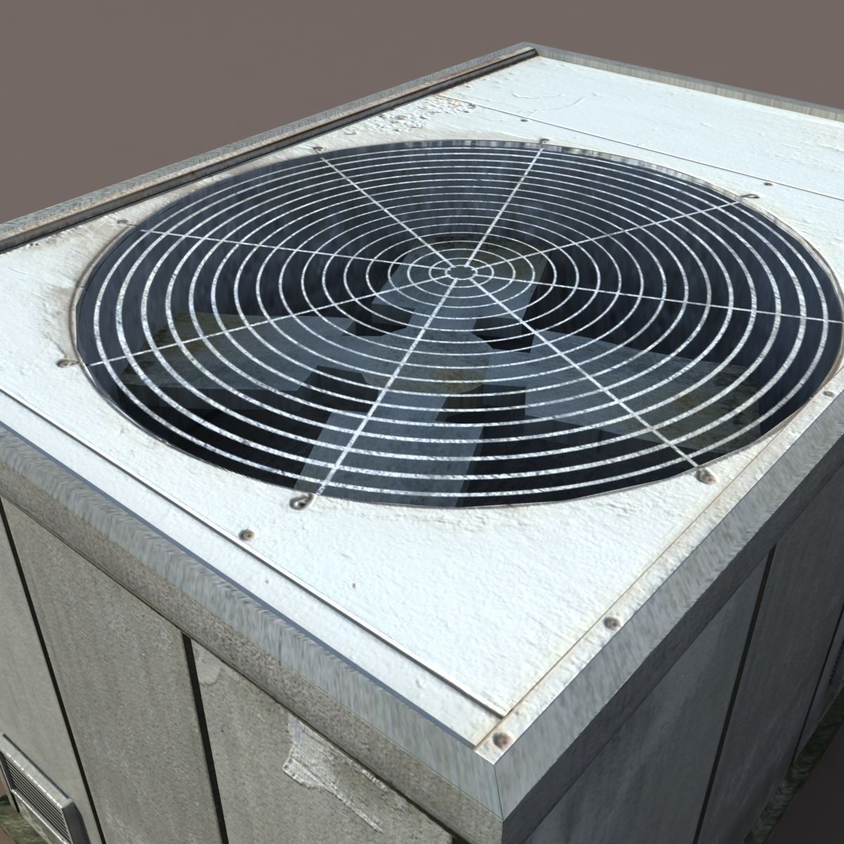 Roof Elements Low Poly 3d Model Low-poly 3D model_9