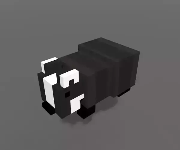 Voxel Badger