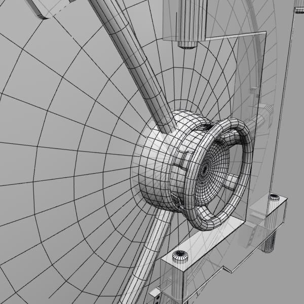 Safe Vault 3D model_5