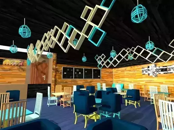restaurant interior design of