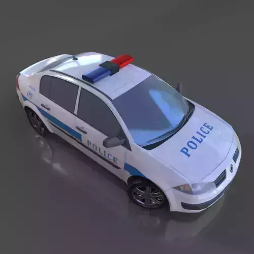 Renault Megane 2005 Police Car