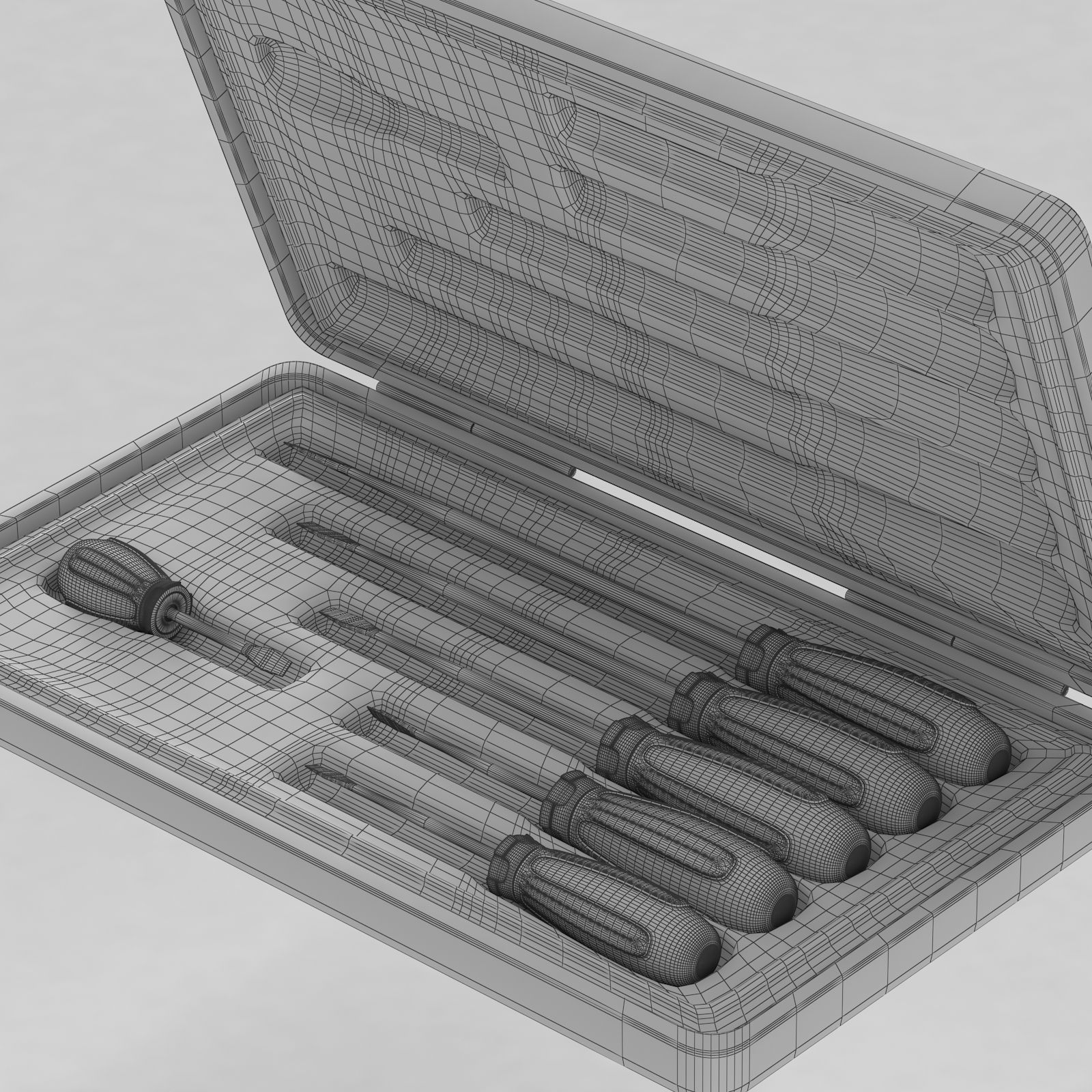 Screwdriver Box 3D model_9