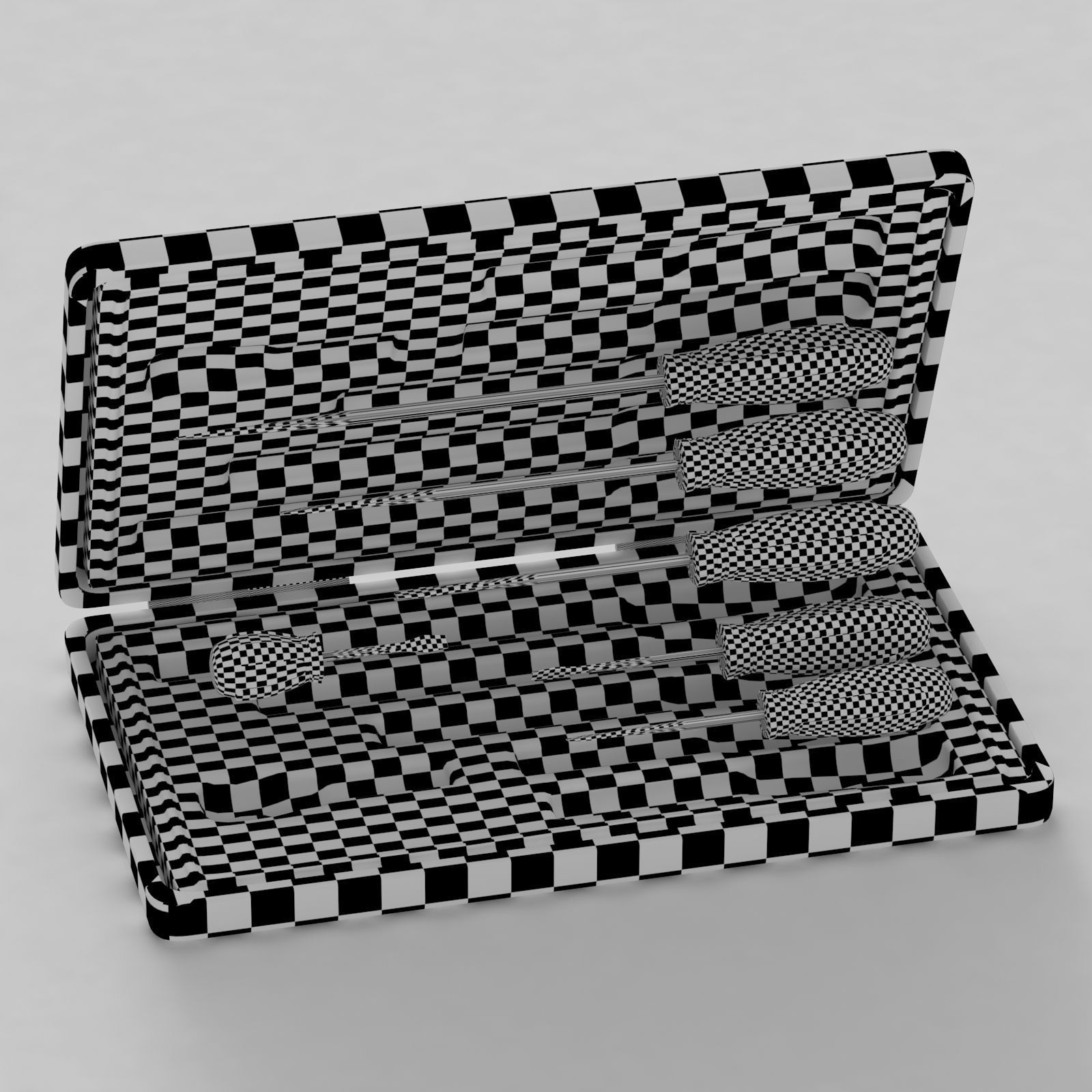 Screwdriver Box 3D model_8