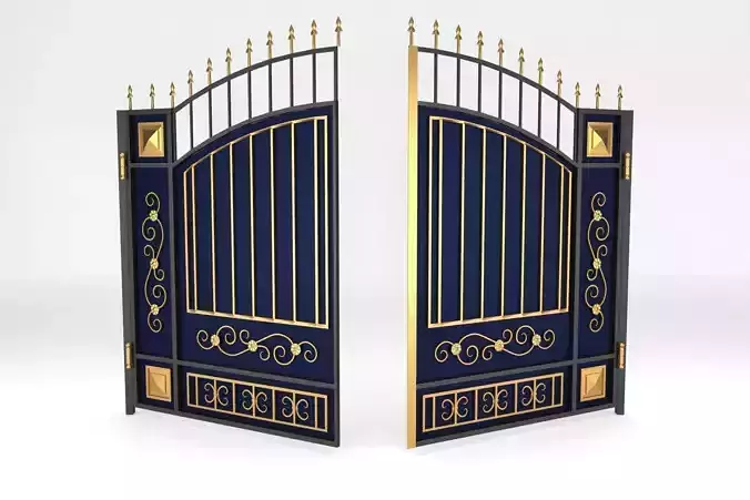 Gate 04 3D model
