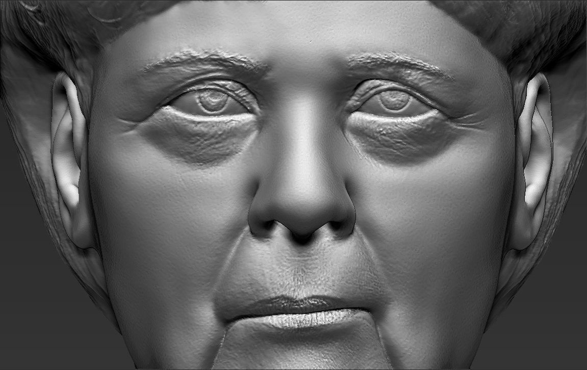 Angela Merkel 3D model_48