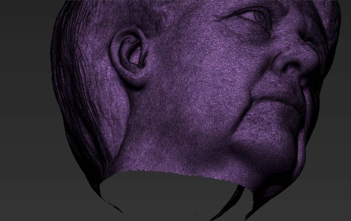 Angela Merkel 3D model_50