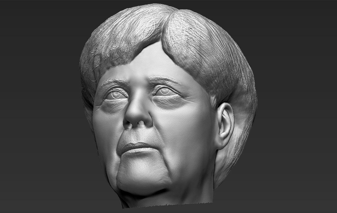 Angela Merkel 3D model_47
