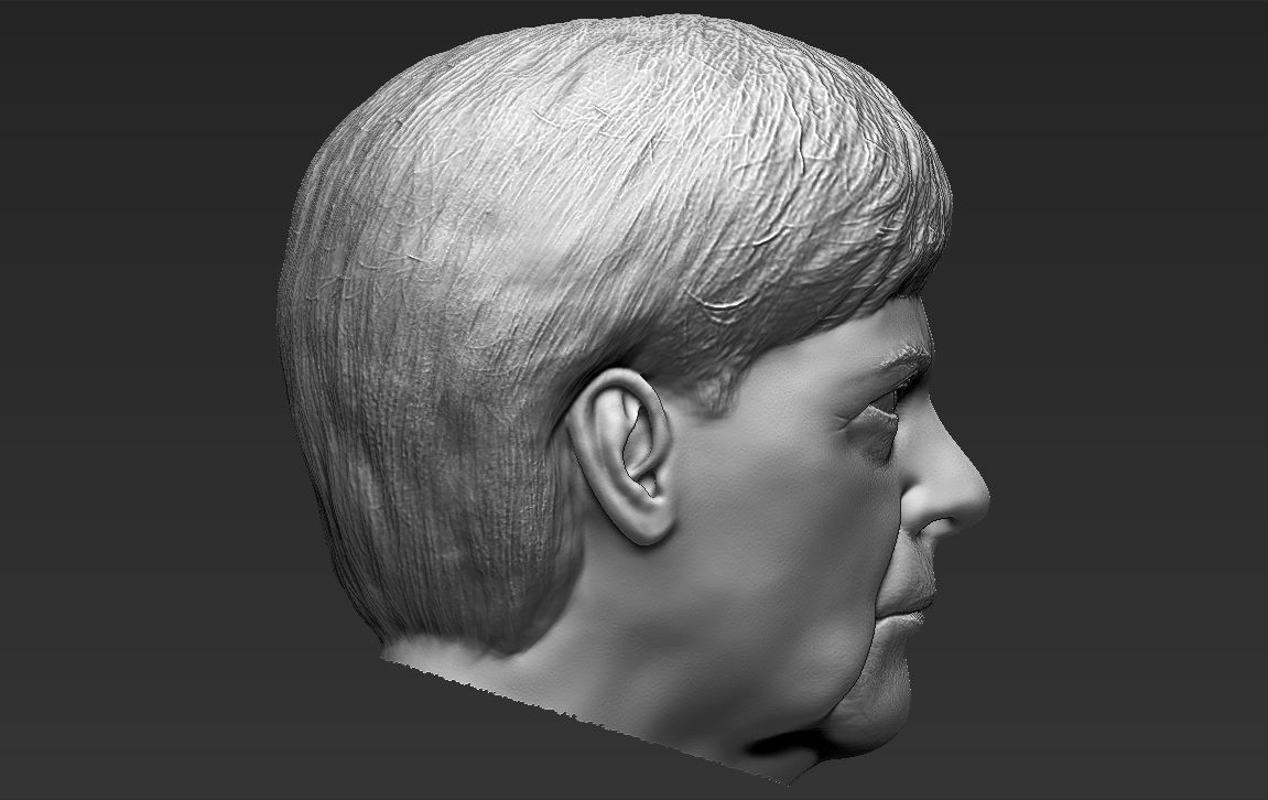 Angela Merkel 3D model_36
