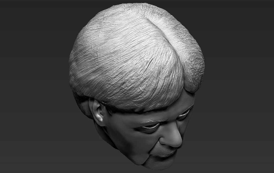 Angela Merkel 3D model_43