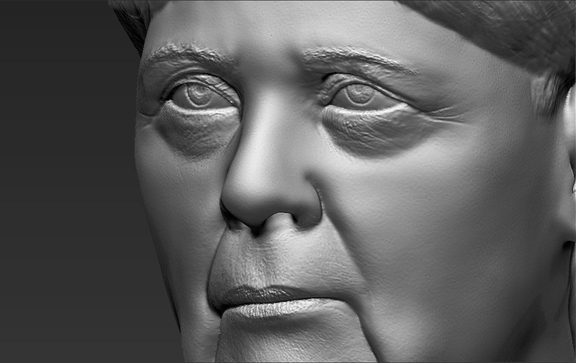 Angela Merkel 3D model_44