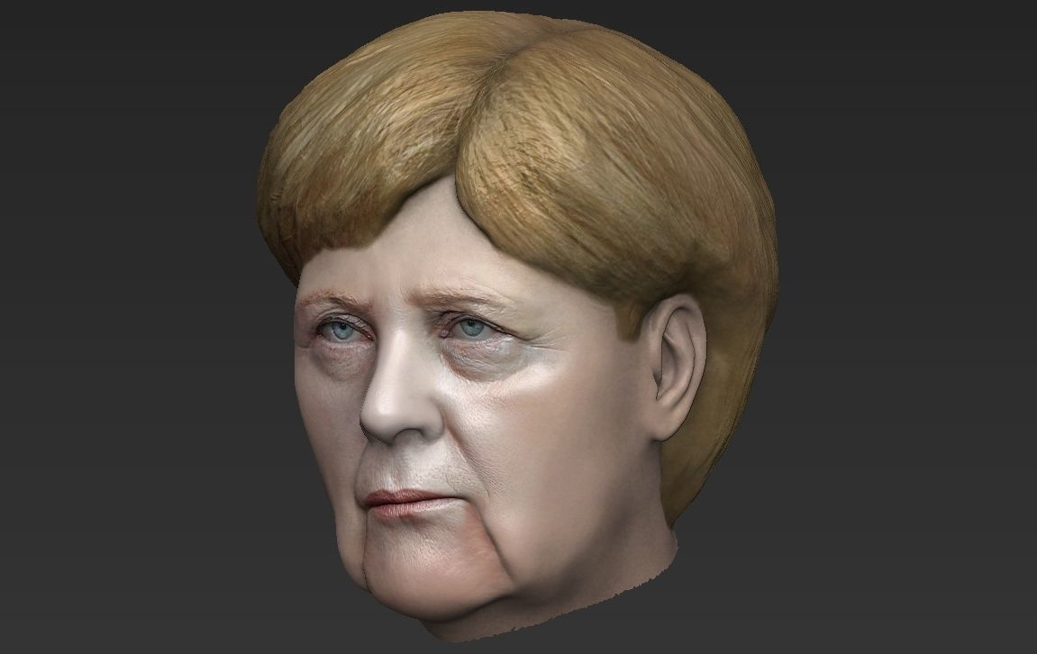 Angela Merkel 3D model_20