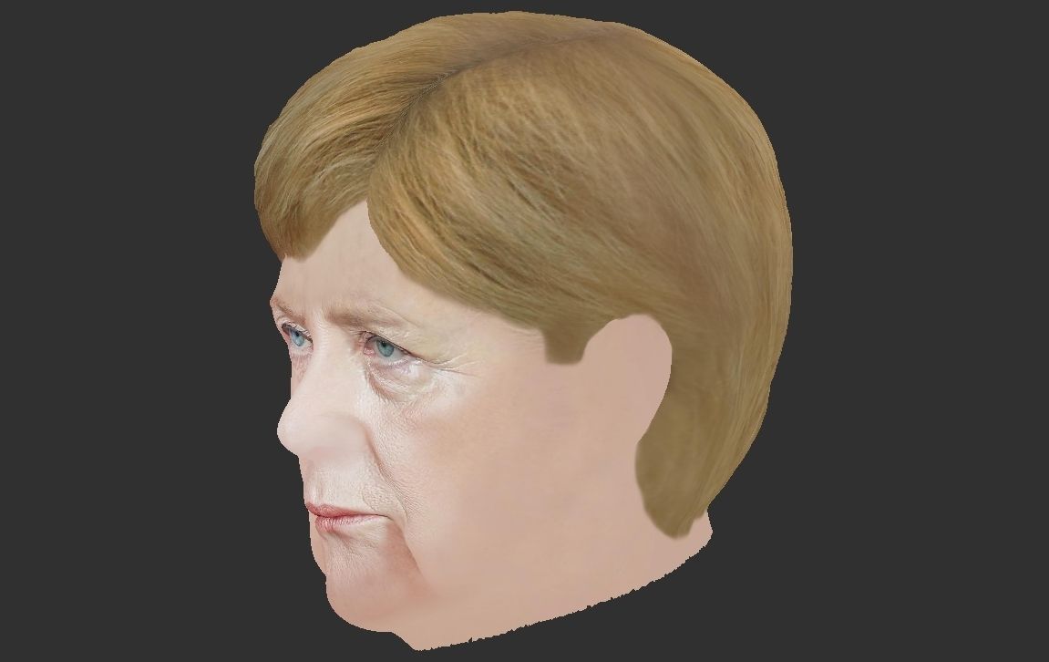 Angela Merkel 3D model_24