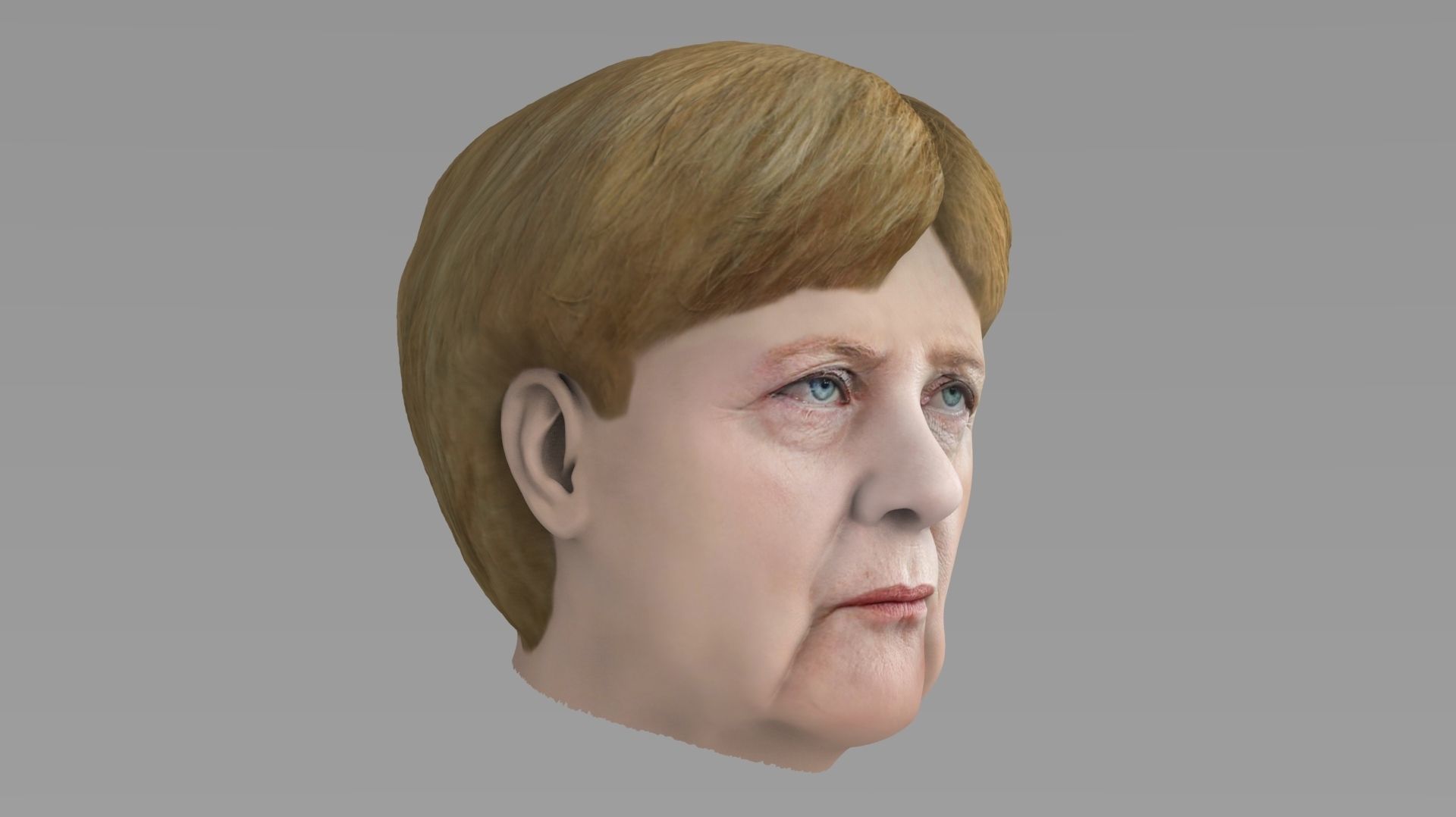 Angela Merkel 3D model_11