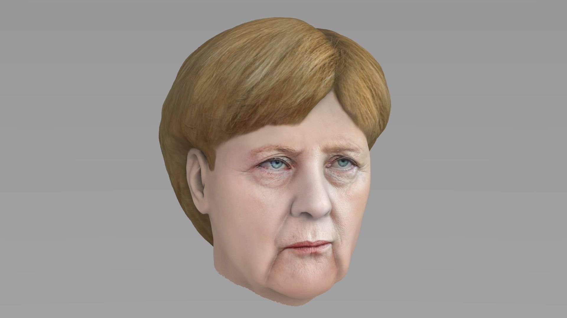 Angela Merkel 3D model_12