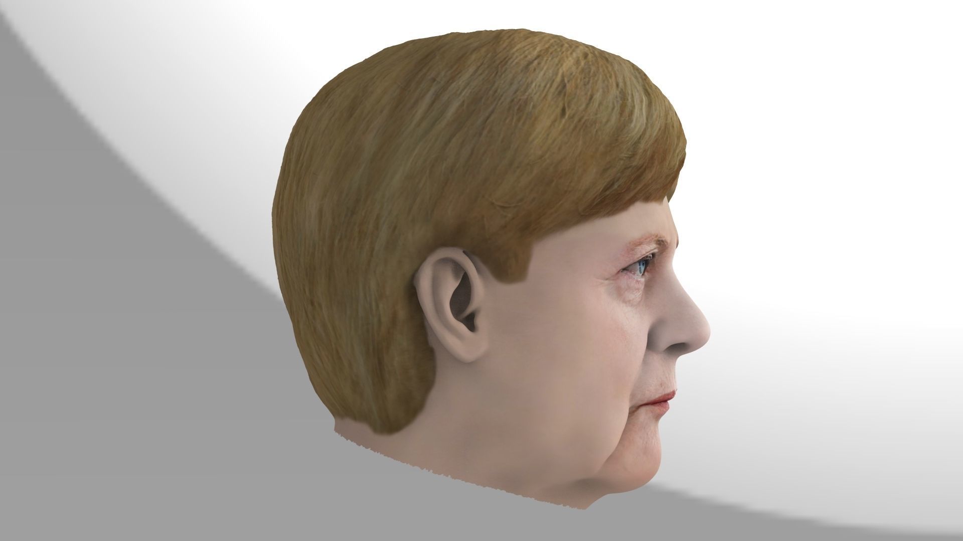 Angela Merkel 3D model_14
