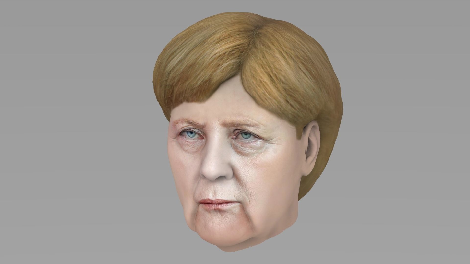 Angela Merkel 3D model_1