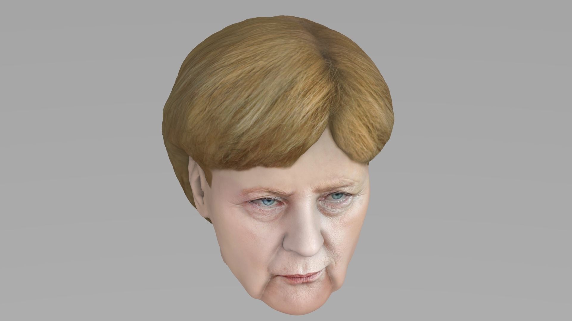 Angela Merkel 3D model_16