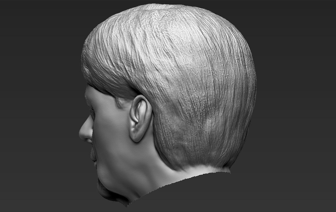 Angela Merkel 3D model_29