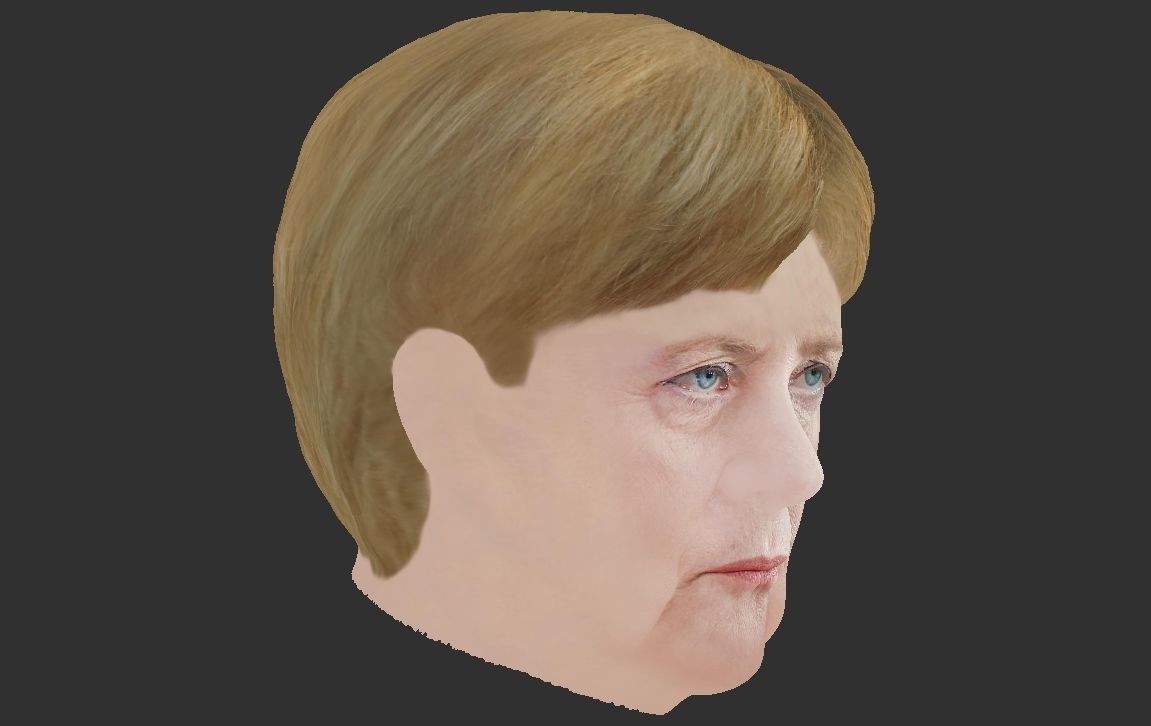 Angela Merkel 3D model_23