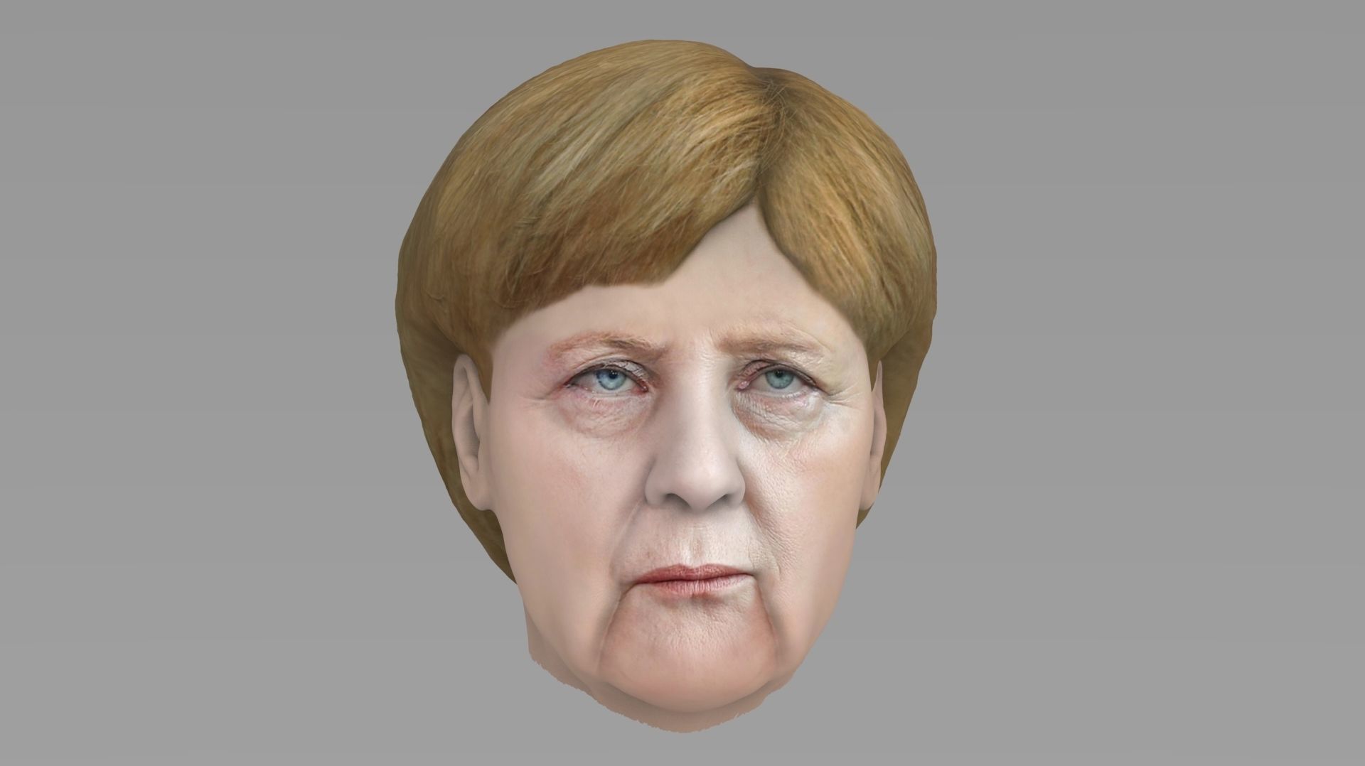 Angela Merkel 3D model_13