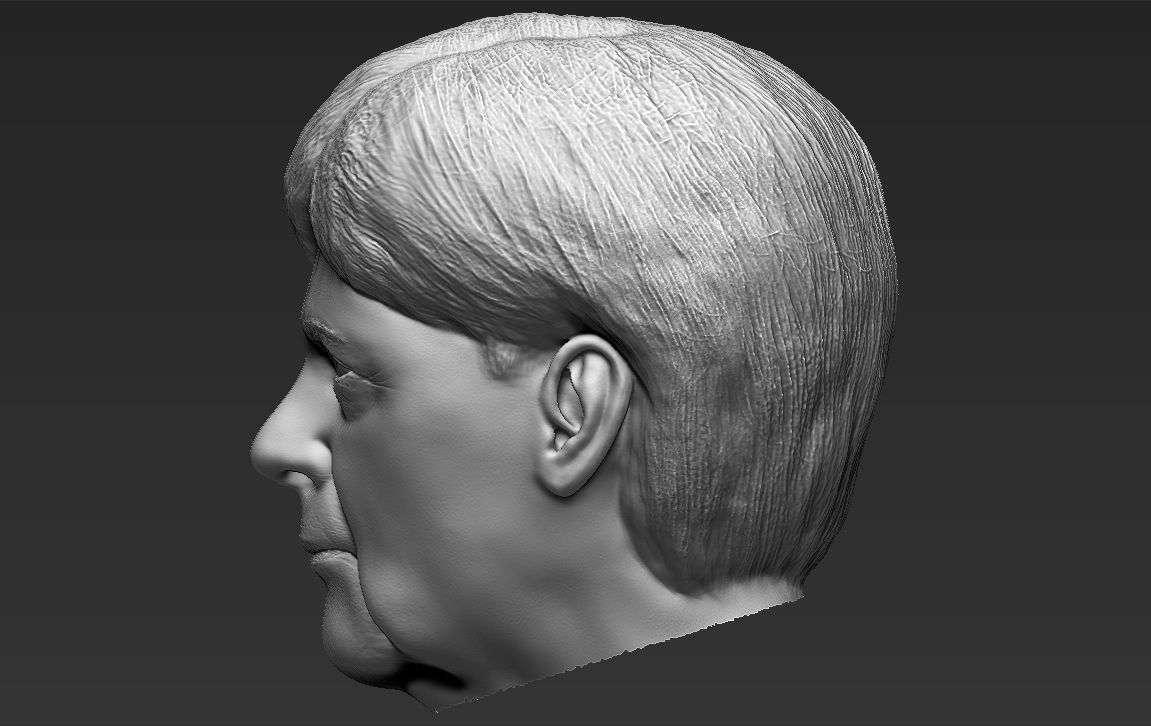 Angela Merkel 3D model_30