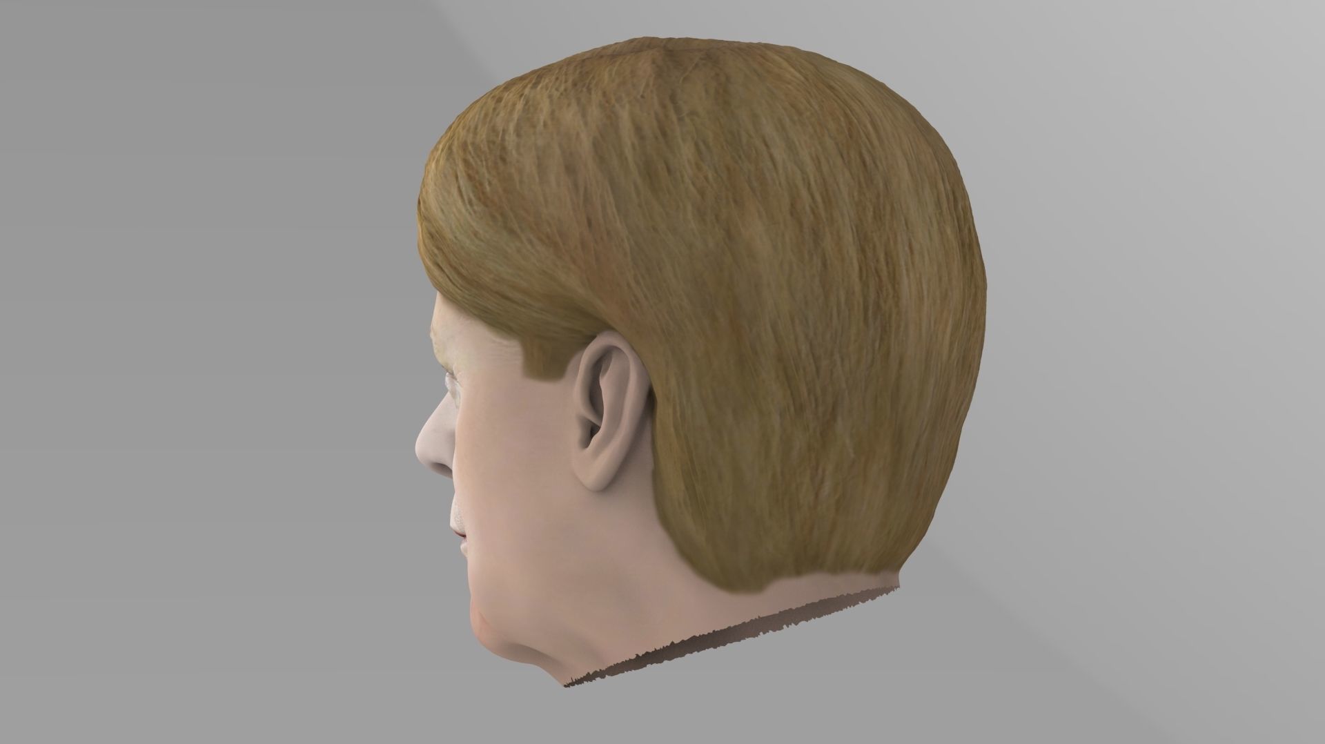 Angela Merkel 3D model_6