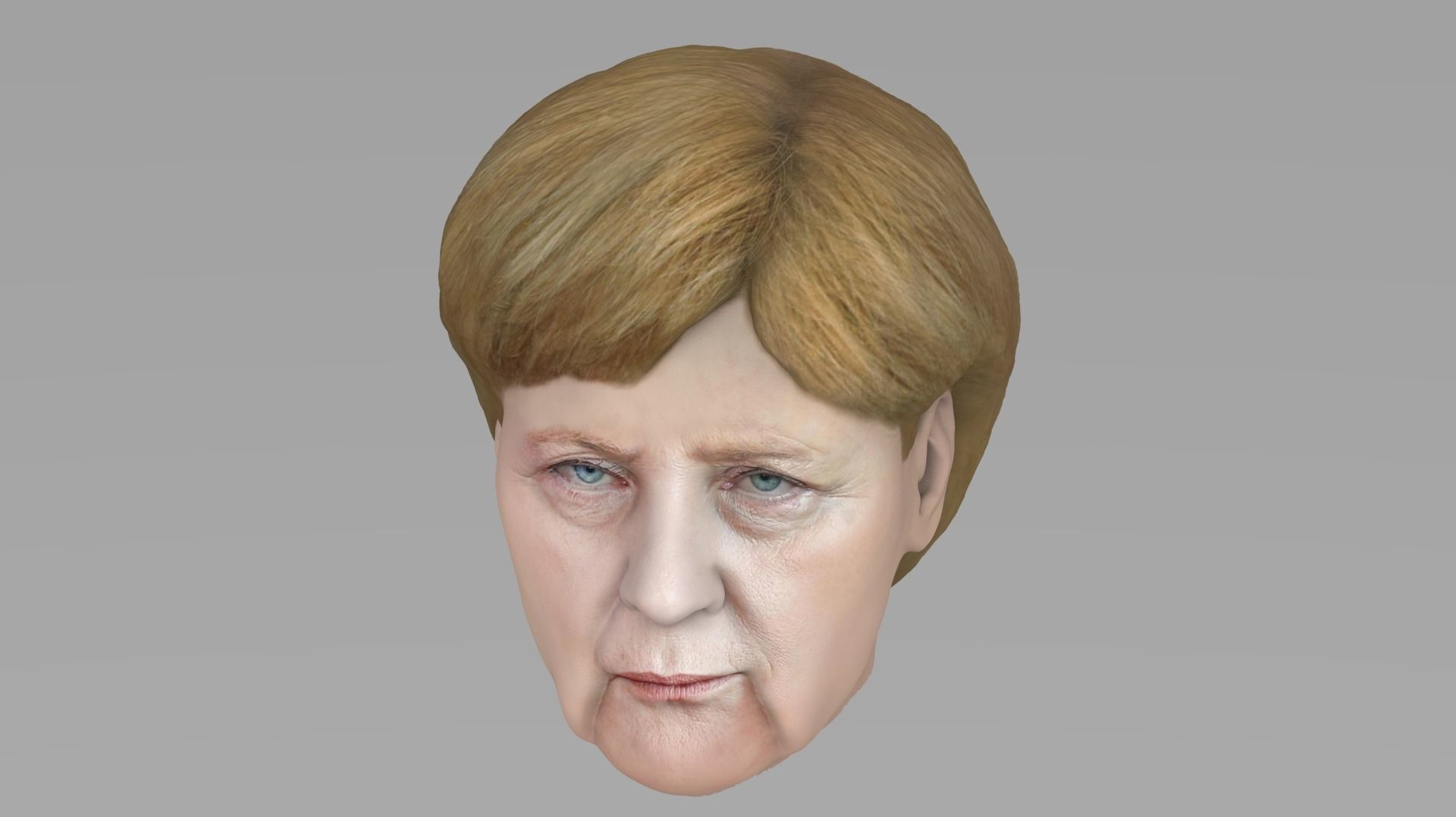 Angela Merkel 3D model_15