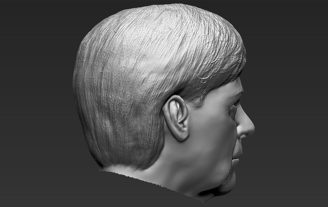 Angela Merkel 3D model_34
