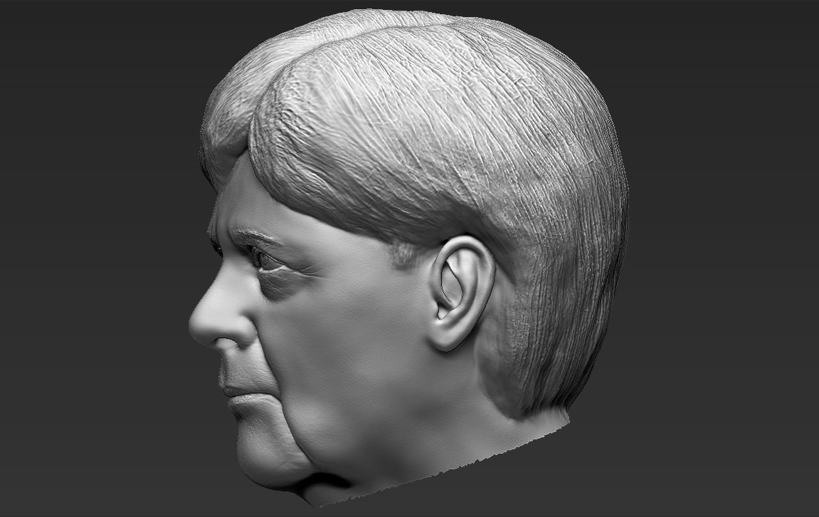 Angela Merkel 3D model_28