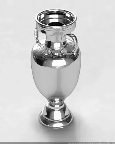 Silver Cup 3D model
