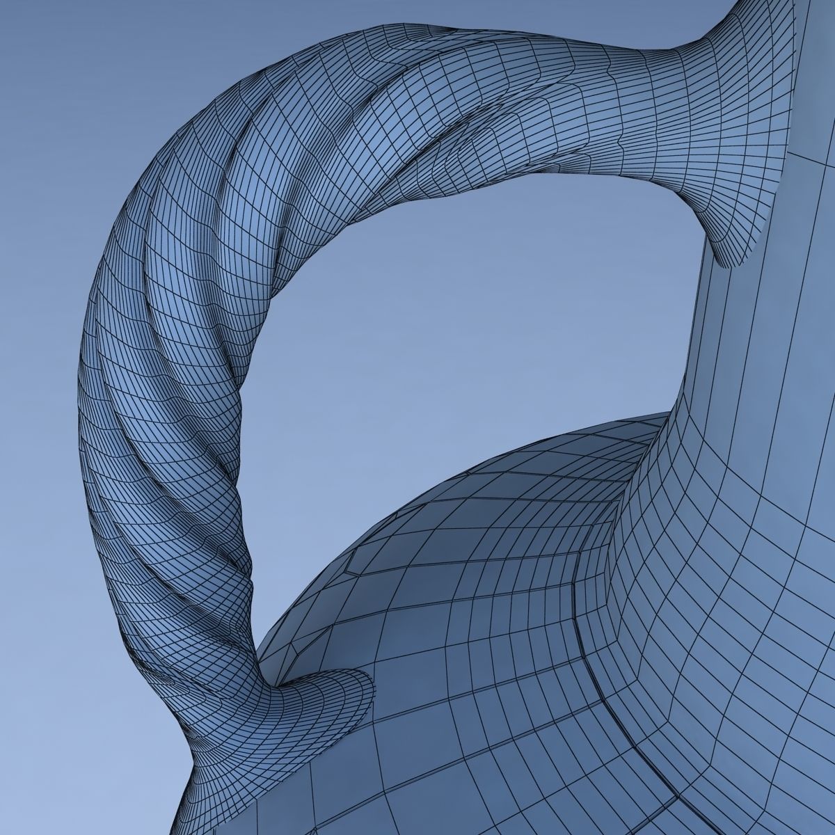 Silver Cup 3D model_6