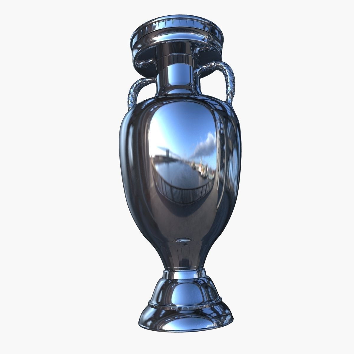 Silver Cup 3D model_7