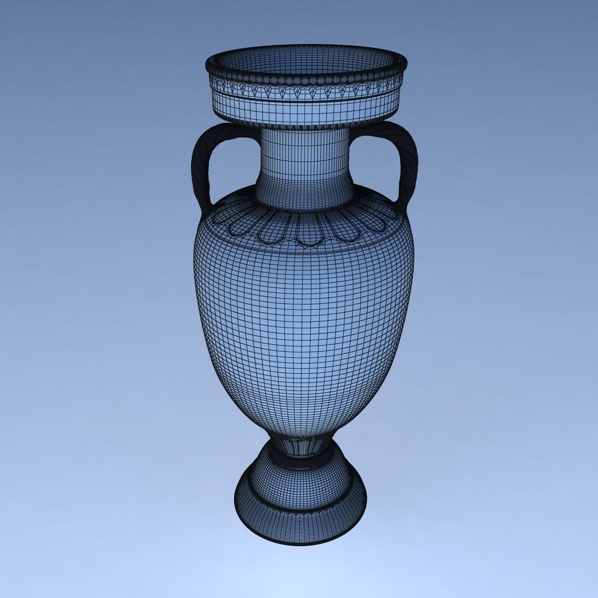 Silver Cup 3D model_3