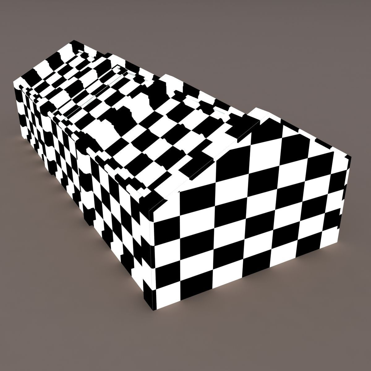 Skylight Window Low-poly 3D model_7