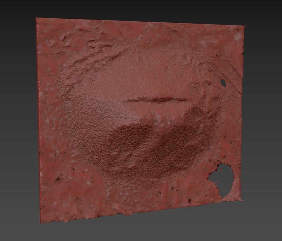 Ultra realistic Gravel Scan Low-poly 3D model_7