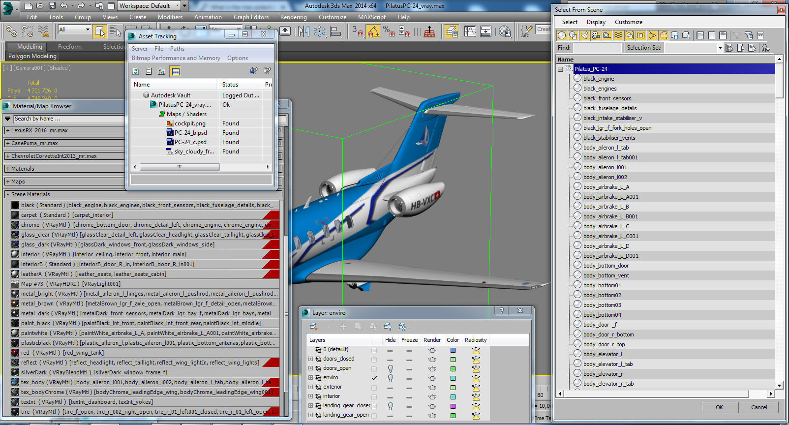 Pilatus PC-24 3D model_45