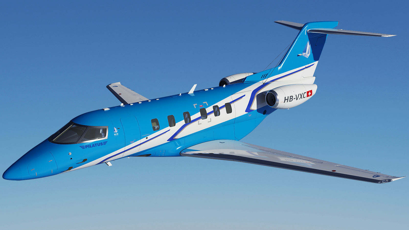 Pilatus PC-24 3D model_32