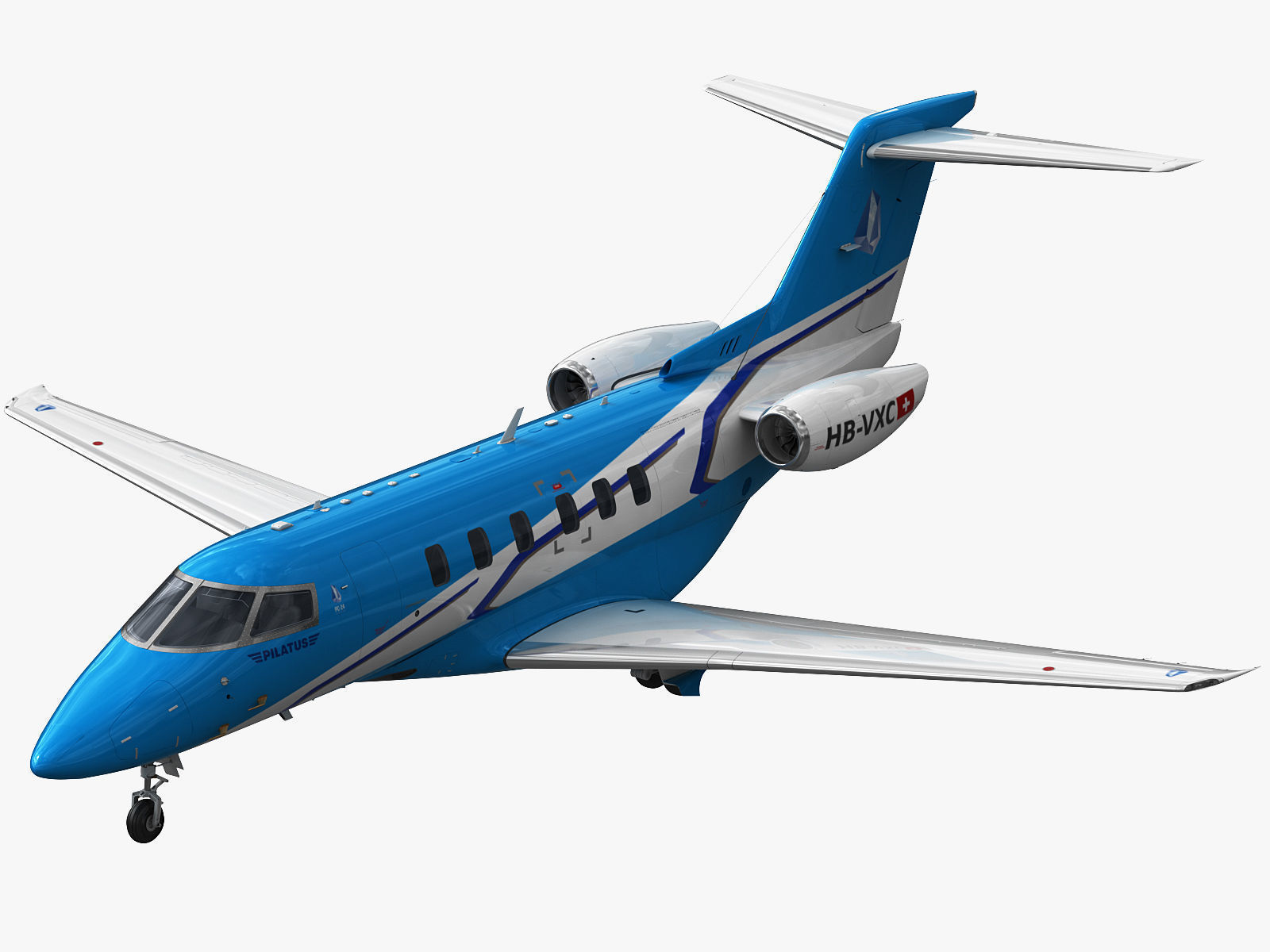 Pilatus PC-24 3D model_1