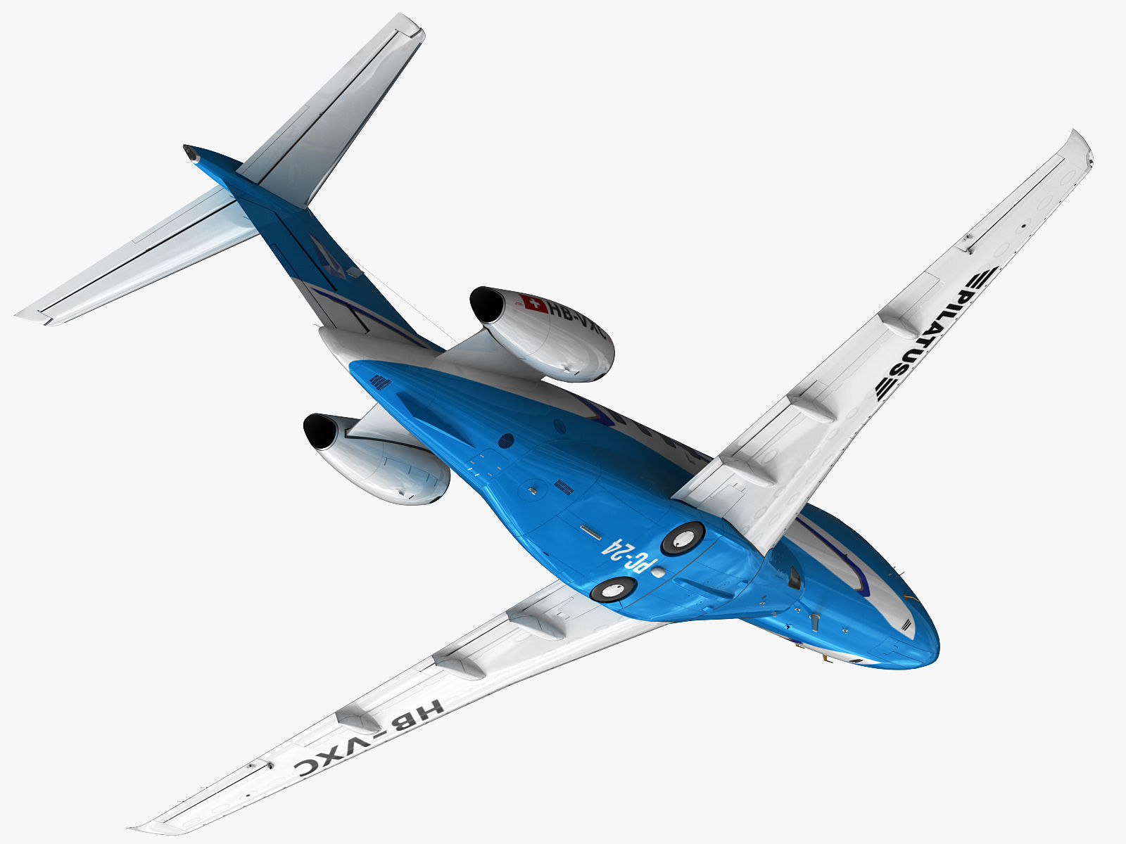 Pilatus PC-24 3D model_7