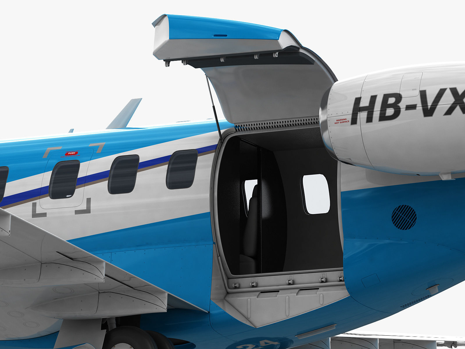 Pilatus PC-24 3D model_31