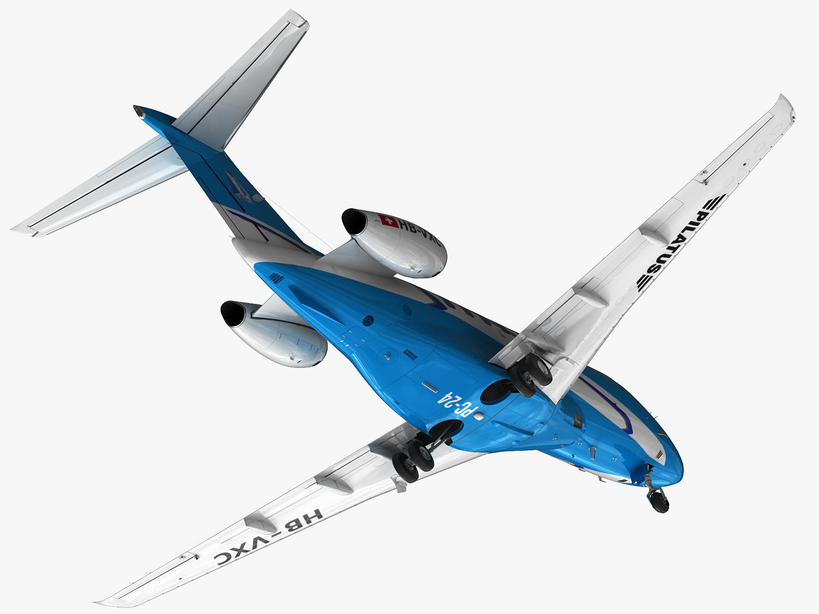 Pilatus PC-24 3D model_6